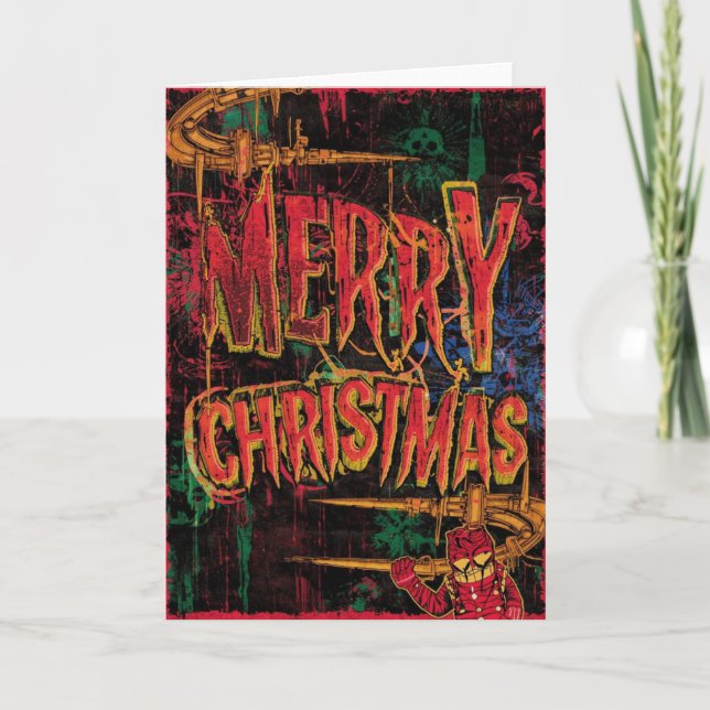 Eine alternative Weihnachtskarte Karte (Vorderseite)