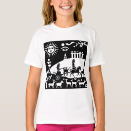 Eine altmodische Illustration T-Shirt