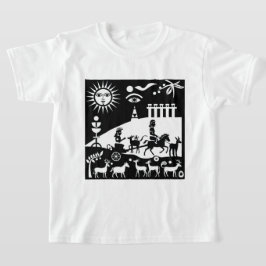 Eine altmodische Illustration T-Shirt