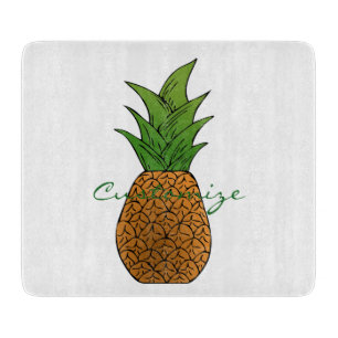 Eine Ananas-Thunder_Cove Schneidebrett