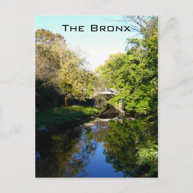 Eine andere Seite der Bronx Postkarte (Vorderseite)