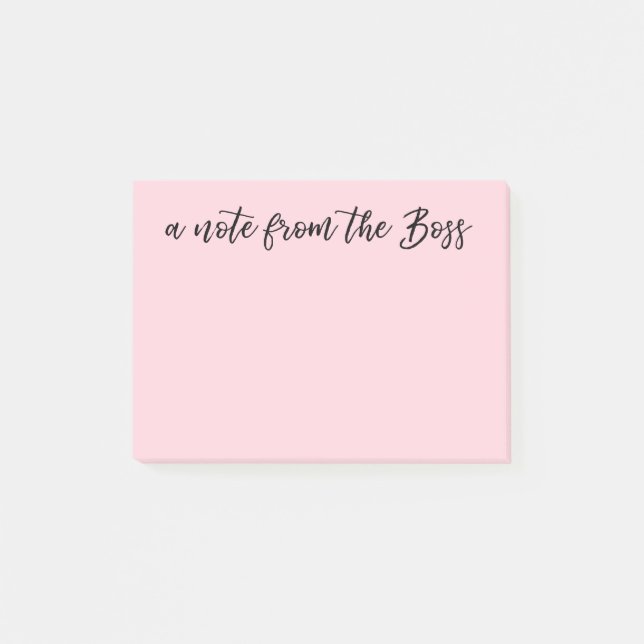 Eine Anmerkung vom kundenspezifischen Hintergrund Post-it Klebezettel (Vorderseite)