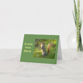 Eine Anmerkung von Marla! Karte