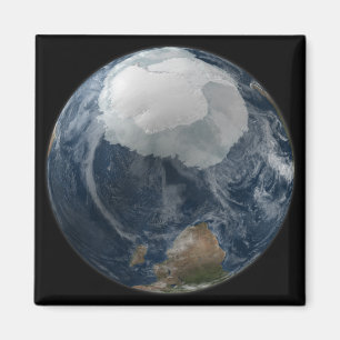 Eine Ansicht der Erde 2 Magnet