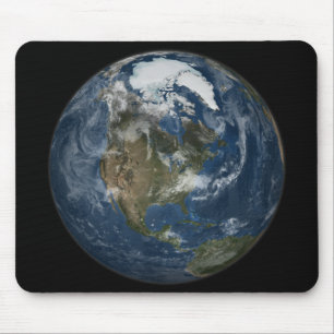 Eine Ansicht der Erde Mousepad