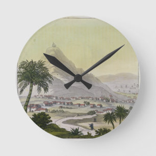 Eine Ansicht der Gemeinde von Lima, Peru, von 'Le Runde Wanduhr