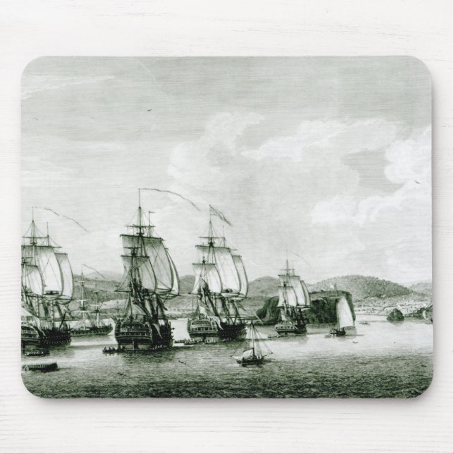 Eine Ansicht der Insel von St-Lucie Mousepad (Vorne)