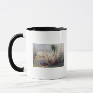 Eine Ansicht einer indischen Stadt Tasse