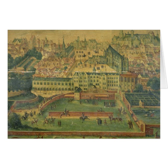 Eine Ansicht Royal Palaces, Brüssel (Vorderseite (Horizontal))