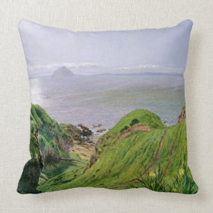 Eine Ansicht von Ailsa Craig und die Insel von Kissen