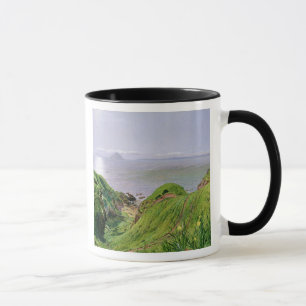 Eine Ansicht von Ailsa Craig und die Insel von Tasse