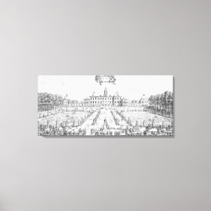 Eine Ansicht von Drottningholm Palast, 1692 Leinwanddruck