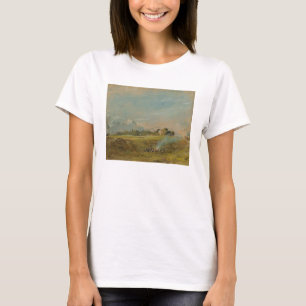 Eine Ansicht von Hampstead Heide, mit Zahlen T-Shirt