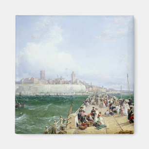 Eine Ansicht von Margate vom Pier, 1868 Magnet