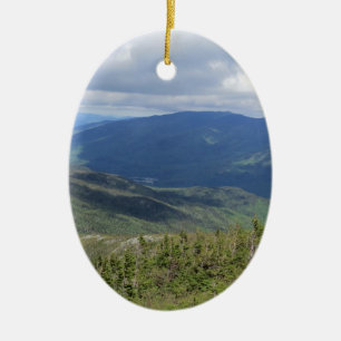Eine Ansicht von Mt Washington Keramikornament