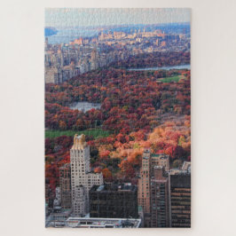 Eine Ansicht von oben: Herbst in Central Park 01
