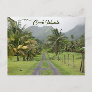 Eine Ansicht von Rarotonga Cookinseln Postkarte