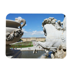 Eine Ansicht von Schonbrunn Palast in Wien, Magnet