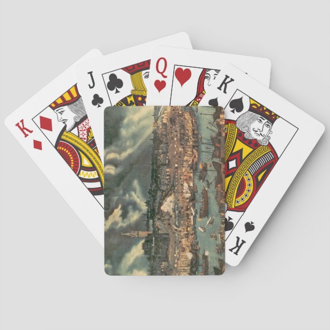 Eine Ansicht von Sevilla Spielkarten (Rückseite)