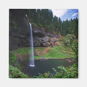 Eine Ansicht von South Falls im Silver Falls State Magnet