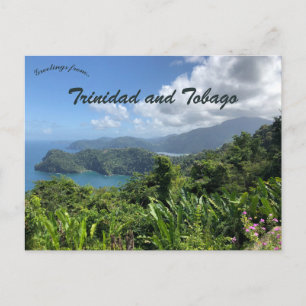 Eine Ansicht von Trinidad und Tobago Postkarte