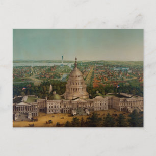 Eine Ansicht von Washington DC Postkarte