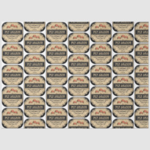 Eine Apotheker- und Trank-Etikettenserie Design 15 Seidenpapier