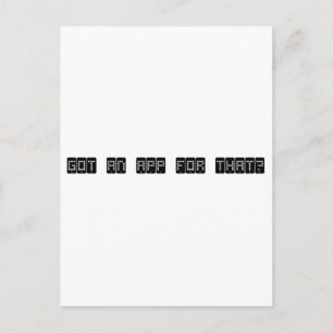 Eine App dafür got ? Postkarte