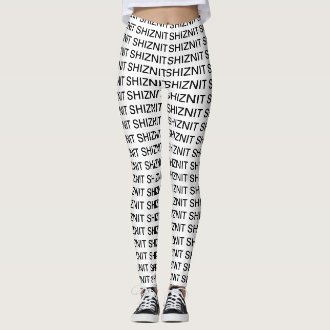 EINE ART! Gag Gift Shiznit Leggings (Vorderseite)