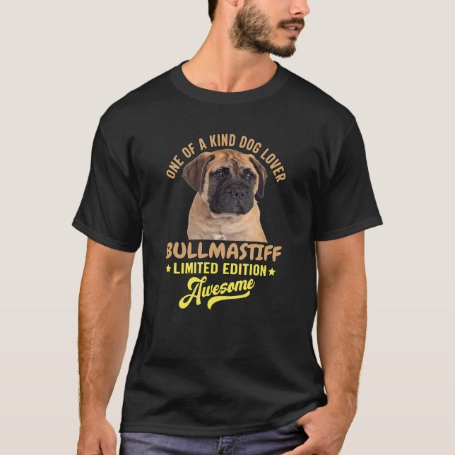 Eine Art Hunde Bullmastiff Phantastisch T-Shirt (Vorderseite)
