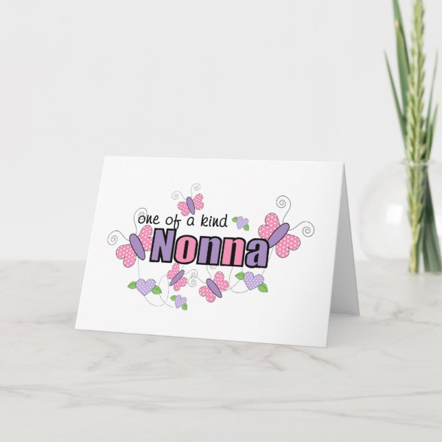 Eine Art Nonna Karte (Vorderseite)