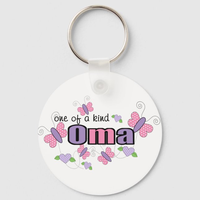 Eine Art Oma Schlüsselanhänger (Vorderseite)