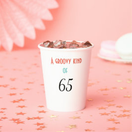 Eine Art von 65 Pappbecher