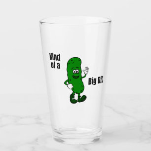 Eine Art von Big Dill Tall Drink Glass Glas