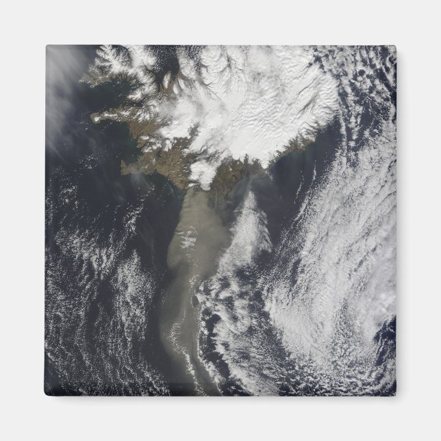 Eine Aschewolke Magnet (Vorne)