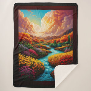 Eine atemberaubende Fantasie Landschaft Kunst - Xz Sherpadecke