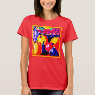 Eine Atemberaubende Fruchtölmalerei. Jetzt kaufen T-Shirt