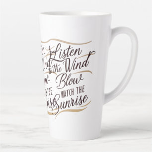 Eine atemberaubende Wortart mit einem Harmonon Milchtasse