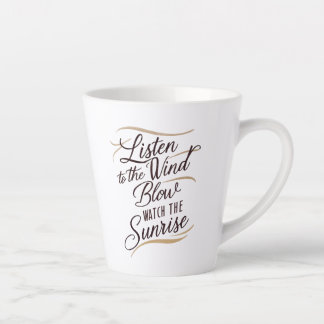 Eine atemberaubende Wortart mit einem Harmonon Milchtasse