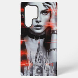 Eine attraktive und geheimnisvolle Frau! Samsung Galaxy Hülle