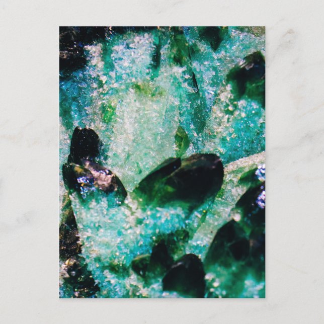 Eine Aura der Emeralds Postkarte (Vorderseite)