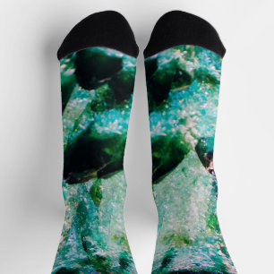 Eine Aura der Emeralds Socken