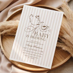 Eine Babybrauerei-Babyparty Einladung