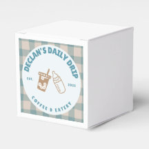 Eine Babybrauerei-Babyparty-Geschenkbox