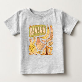Eine Banane / Illustration von Bananen Baby T-shirt
