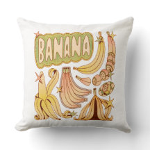 Eine Banane / Illustration von Bananen