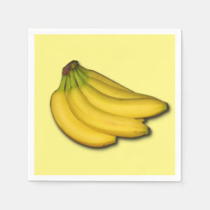 Eine Bananenfeier! Serviette