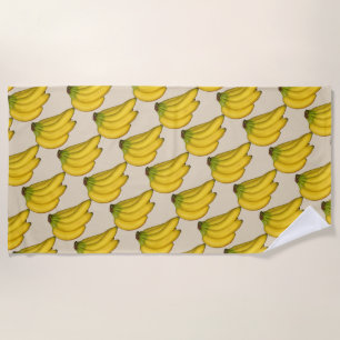 Eine Bananenfeier Strandtuch