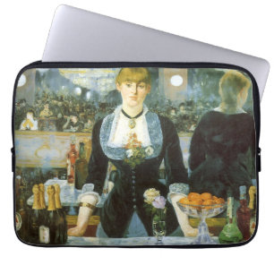 Eine Bar in den Folies-Bergère von Édouard Manet Laptopschutzhülle