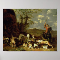 Eine Bärenjagd, 1655